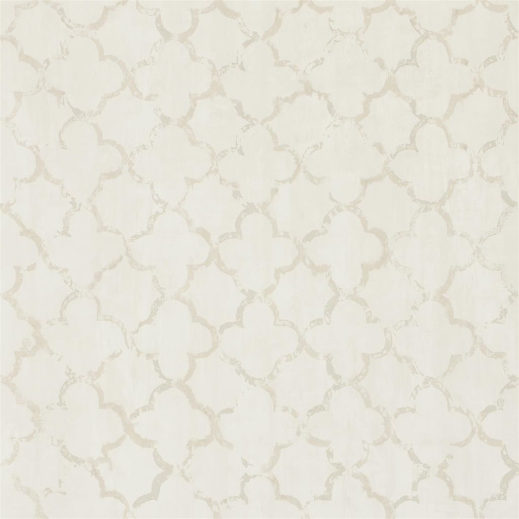 Обои Designers Guild Geometric volume 1 Chinese Trellis-Pearl PDG650/06